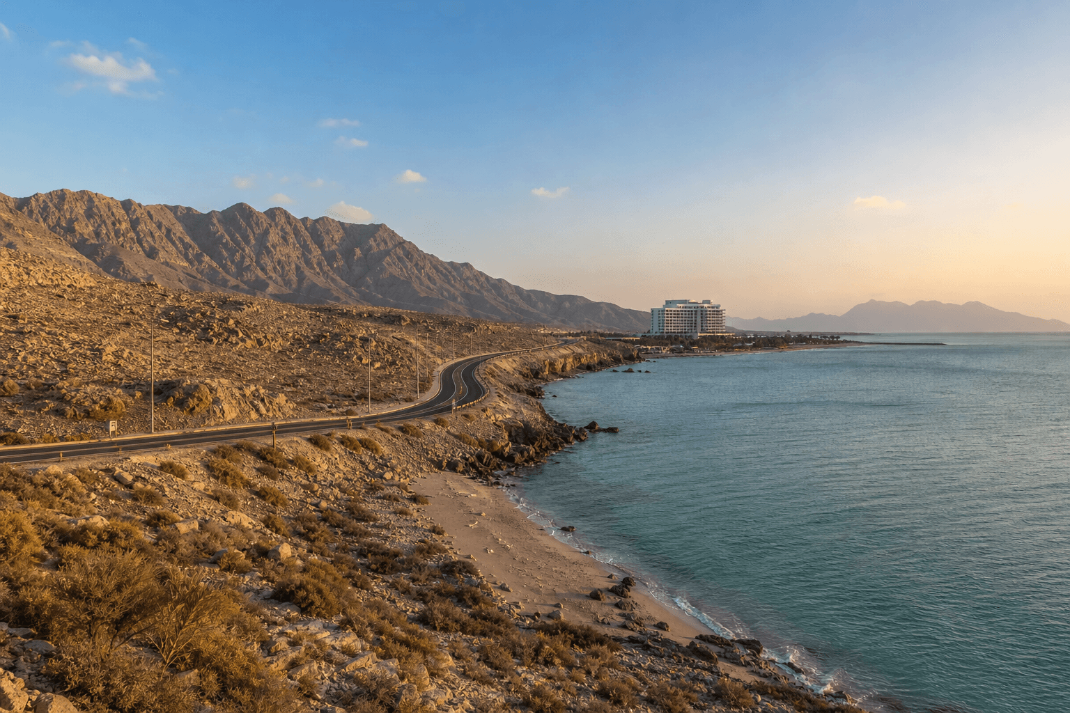 Northern UAE mountains and coast for a Dubai to Ras Al Khaimah weekend trip