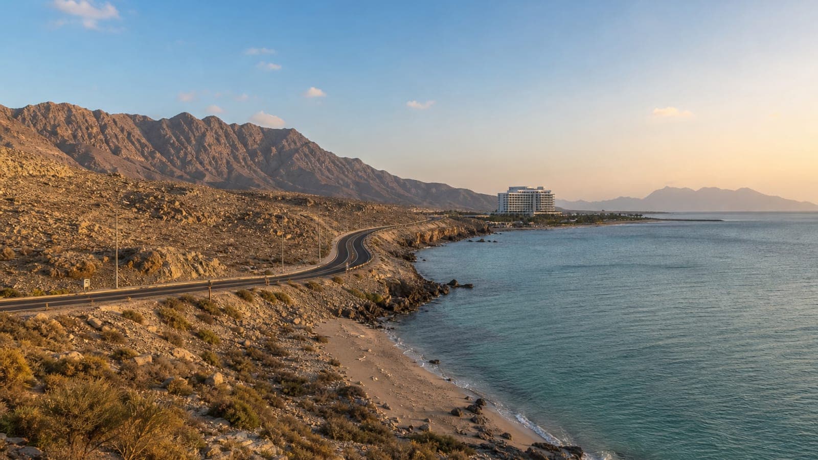 Fujairah coastal and mountain corridor